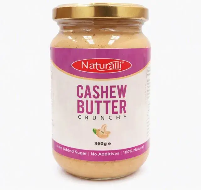 Naturalli Cashewnuts Butter Crunchy 360G